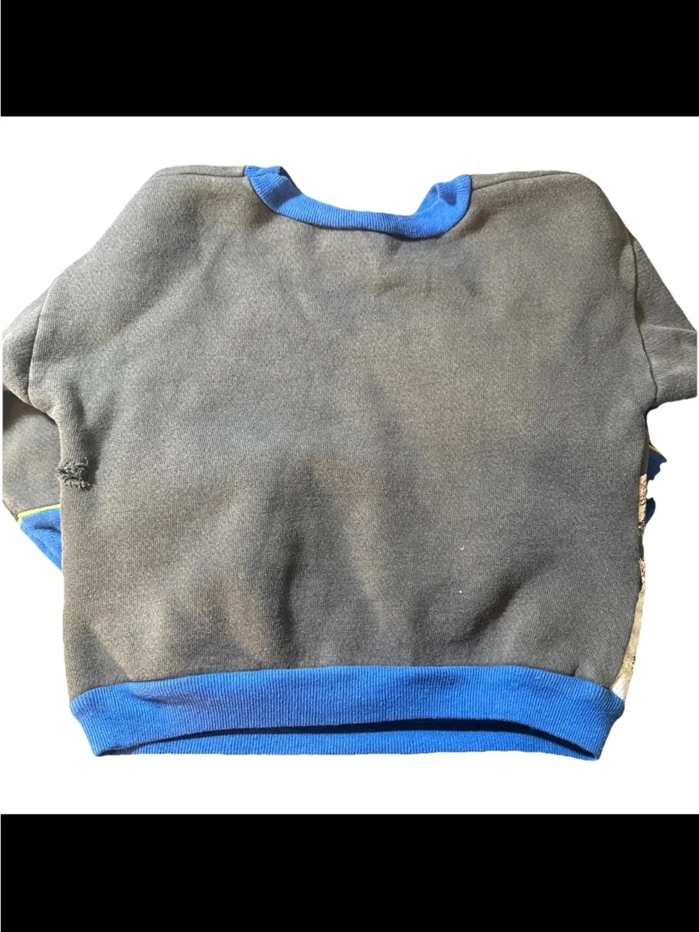 Vintage Hang Ten Kids Youth Sweatshirt sweatpants, jogger surfing Black M 5/6
